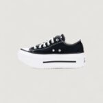 Sneakers Converse Chuck Taylor All Star Lift Double Stack Platform Black-White - Foto 3