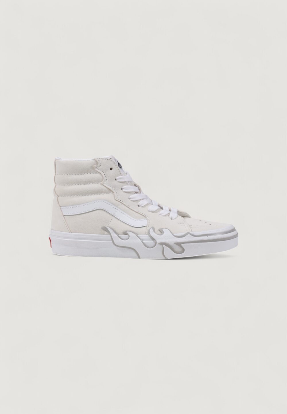Sneakers Vans UA SK8-Hi Flame Bianco - Foto 1