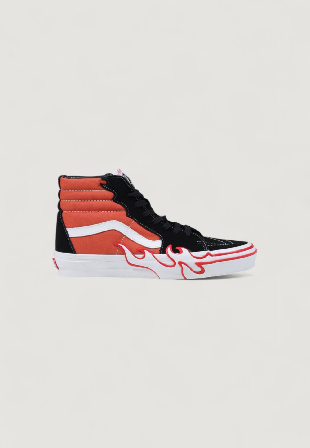 Sneakers Vans SK8-Hi Flame Nero - Foto 1
