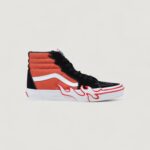 Sneakers Vans SK8-Hi Flame Nero - Foto 1