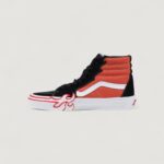 Sneakers Vans SK8-Hi Flame Nero - Foto 3
