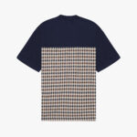 T-shirt Aquascutum ACTIVE CLUB CHECK LOGO T-SHIRT Blu - Foto 2