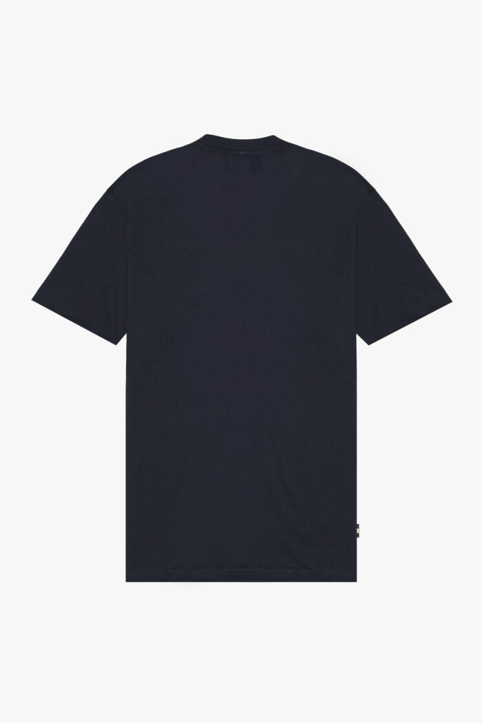T-shirt Aquascutum ACTIVE SIDE CLUB CHECK T-SHIRT Blu