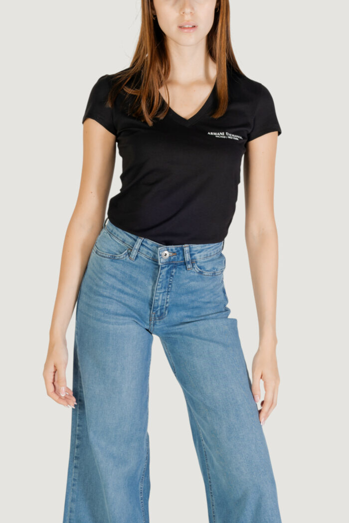 T-shirt Armani Exchange  Black-White – 8NYT81 YJG3Z