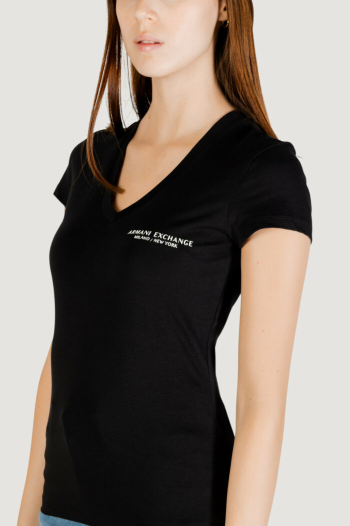 T-shirt Armani Exchange  Black-White – 8NYT81 YJG3Z