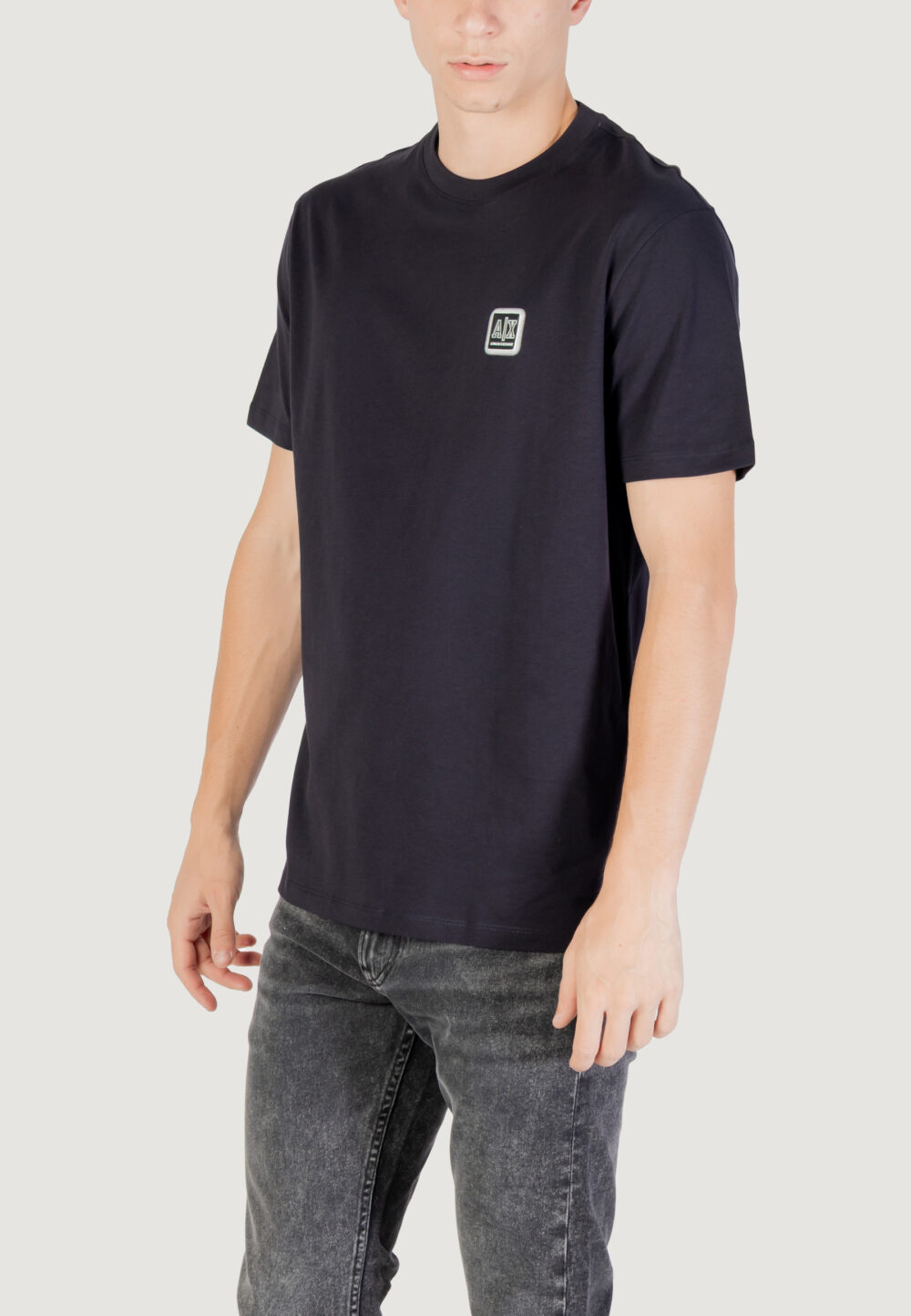 T-shirt Armani Exchange  Blu - Foto 3