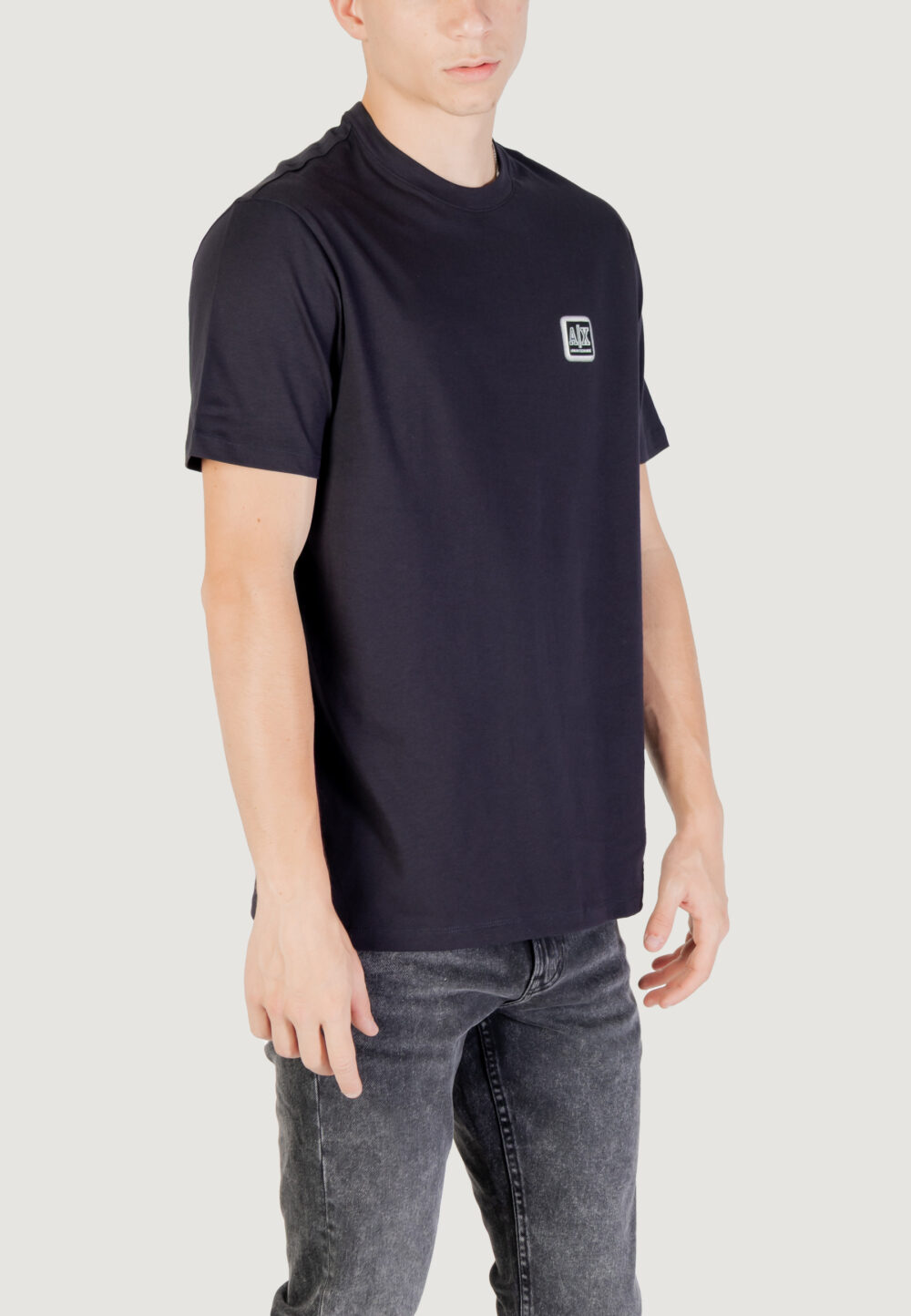 T-shirt Armani Exchange  Blu - Foto 4