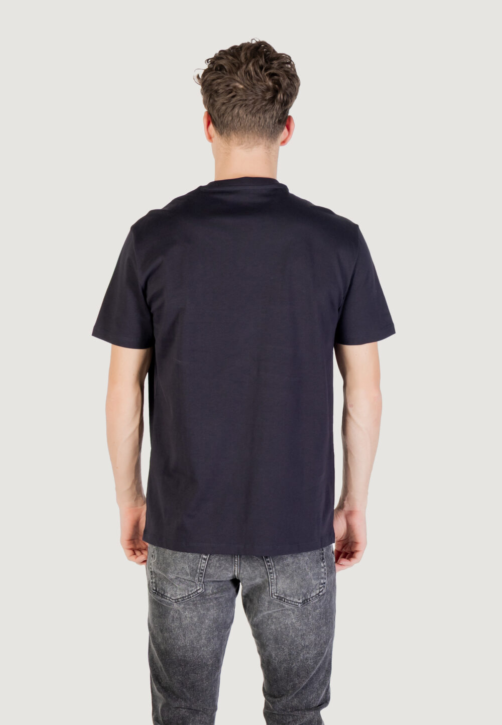 T-shirt Armani Exchange  Blu - Foto 5