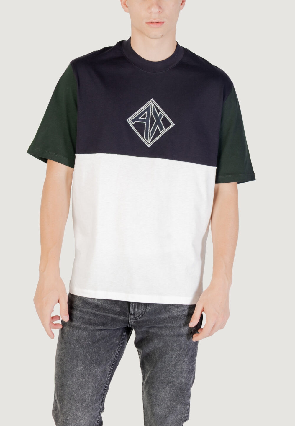 T-shirt Armani Exchange JUMPER Blue scuro - Foto 1
