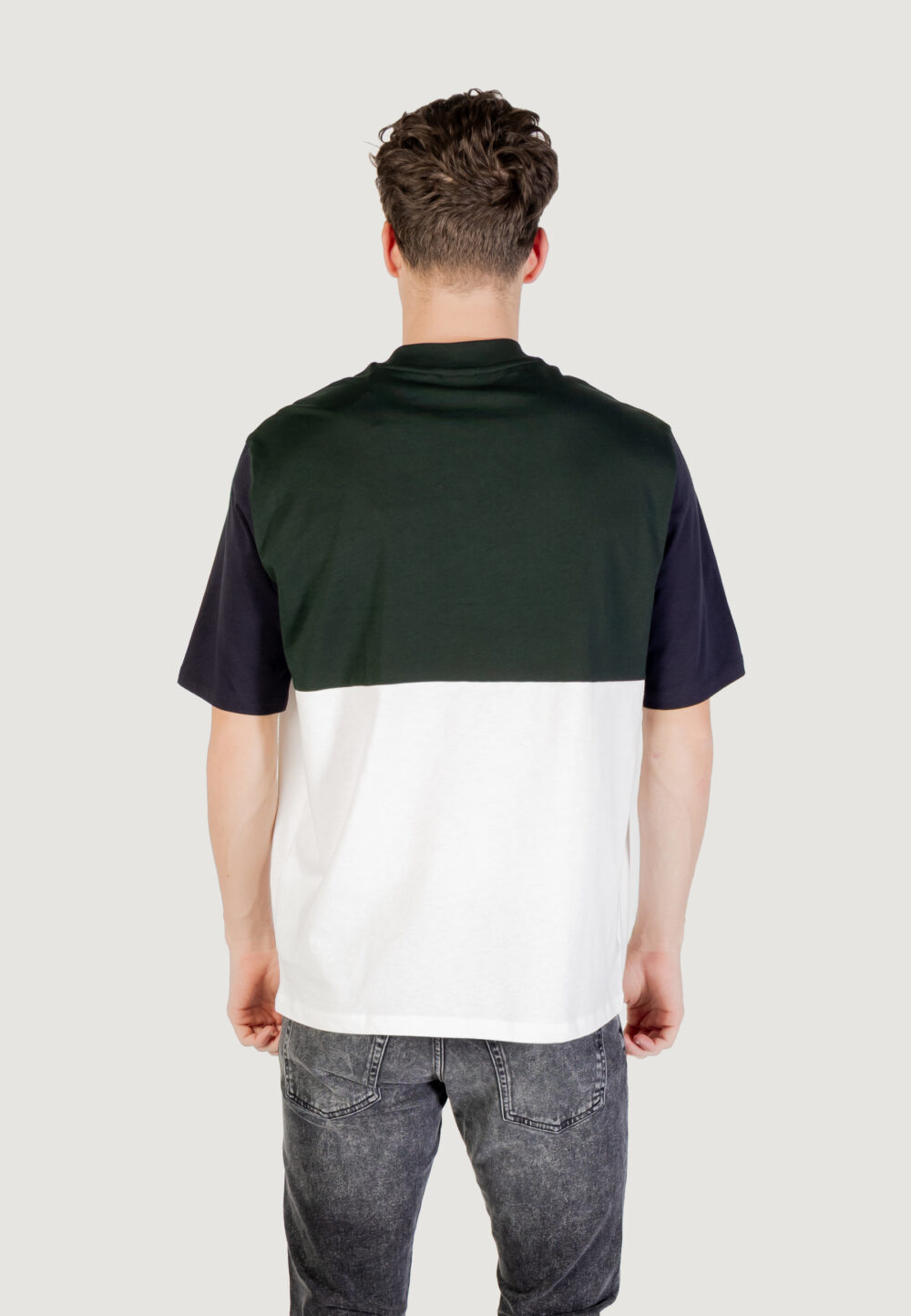 T-shirt Armani Exchange JUMPER Verde Scuro - Foto 5