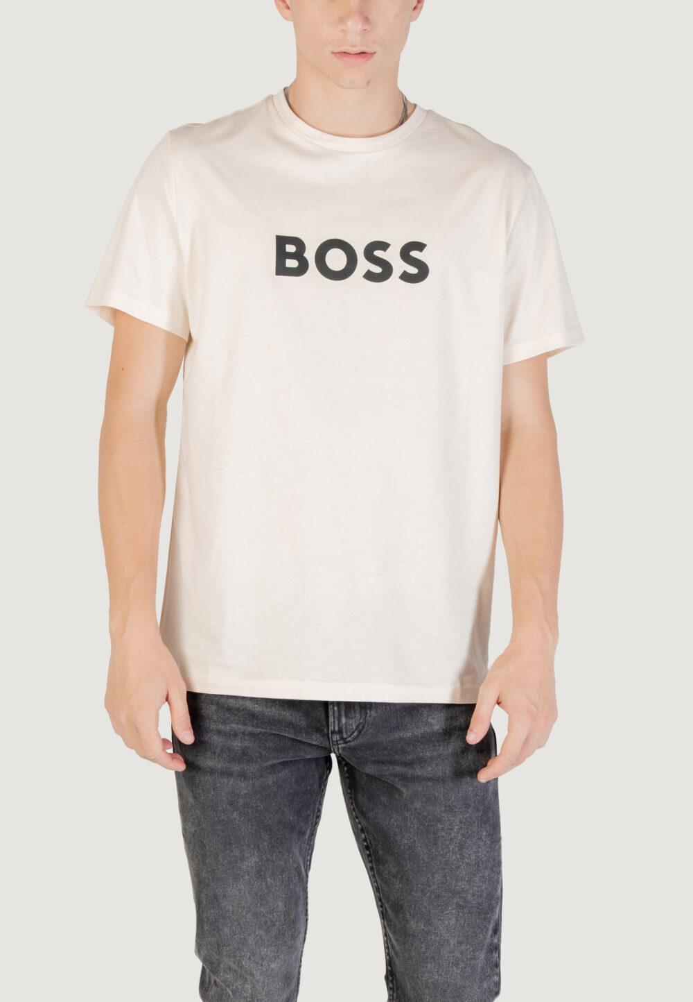 T-shirt Boss  Beige - Foto 1