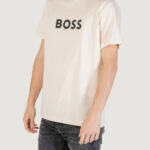 T-shirt Boss  Beige - Foto 3