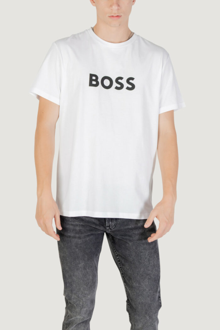 T-shirt Boss  Bianco