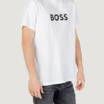 T-shirt Boss  Bianco - Foto 4