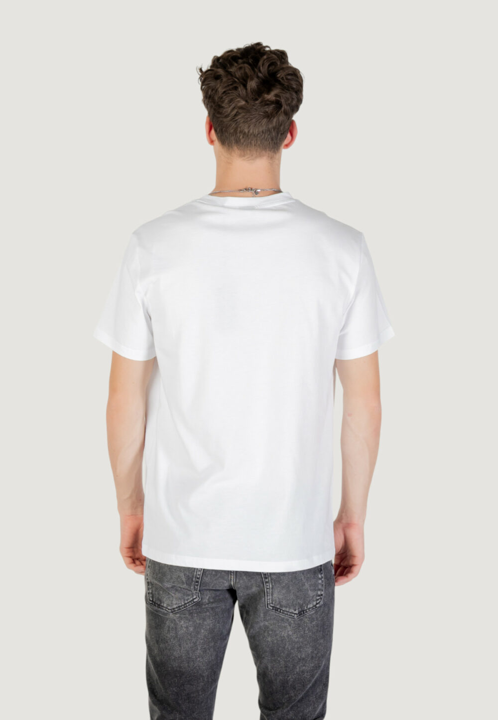 T-shirt Boss  Bianco - Foto 5