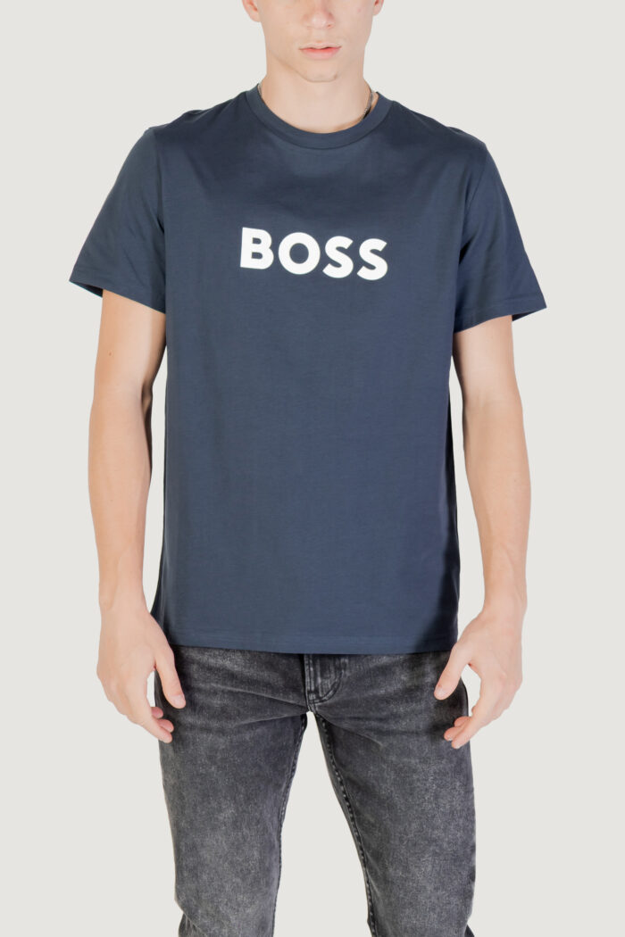 T-shirt Boss  Blu