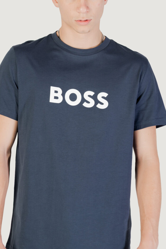 T-shirt Boss  Blu