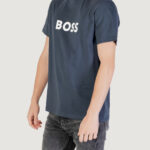 T-shirt Boss  Blu - Foto 4