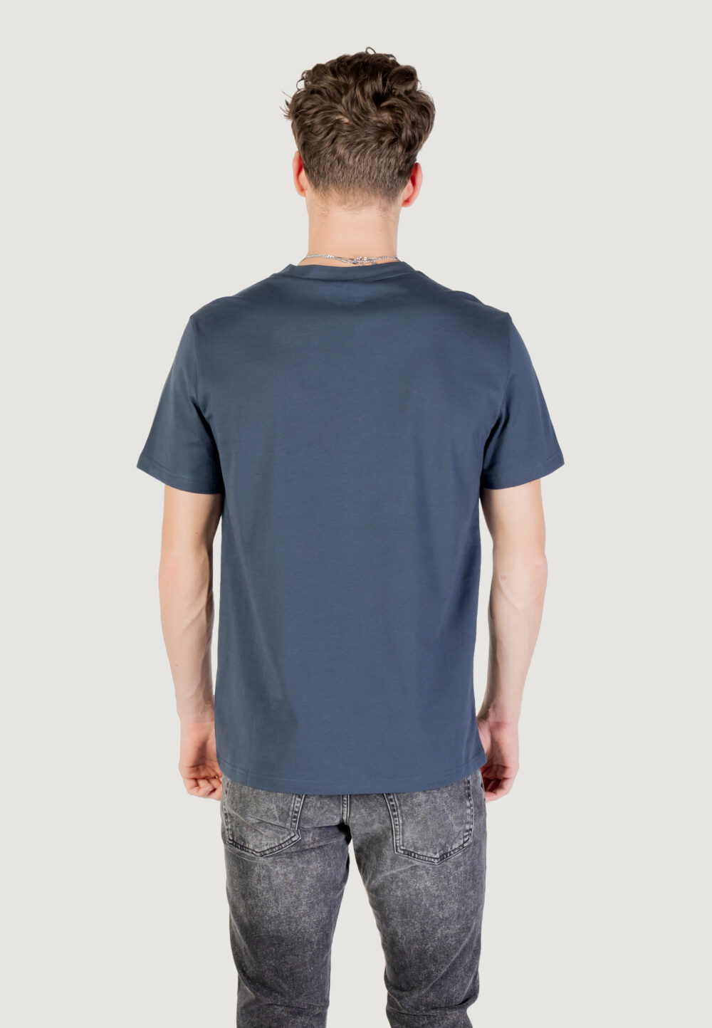 T-shirt Boss  Blu - Foto 5