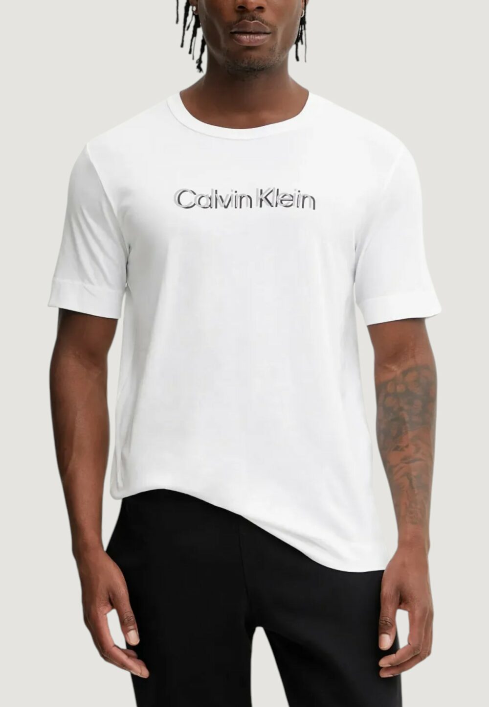 T-shirt Calvin Klein Sport GRAPHIC S/S T-S Bianco - Foto 1
