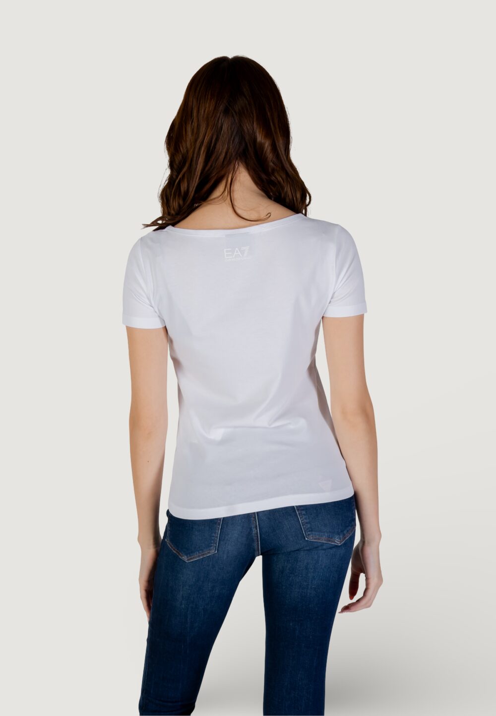T-shirt EA7  Bianco - Foto 5