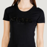 T-shirt Guess CN SS LOGO SEGQUINS Nero - Foto 2