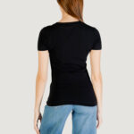 T-shirt Guess CN SS LOGO SEGQUINS Nero - Foto 5
