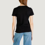 T-shirt Guess SS CN PYTHON LOGO TEE Nero - Foto 5