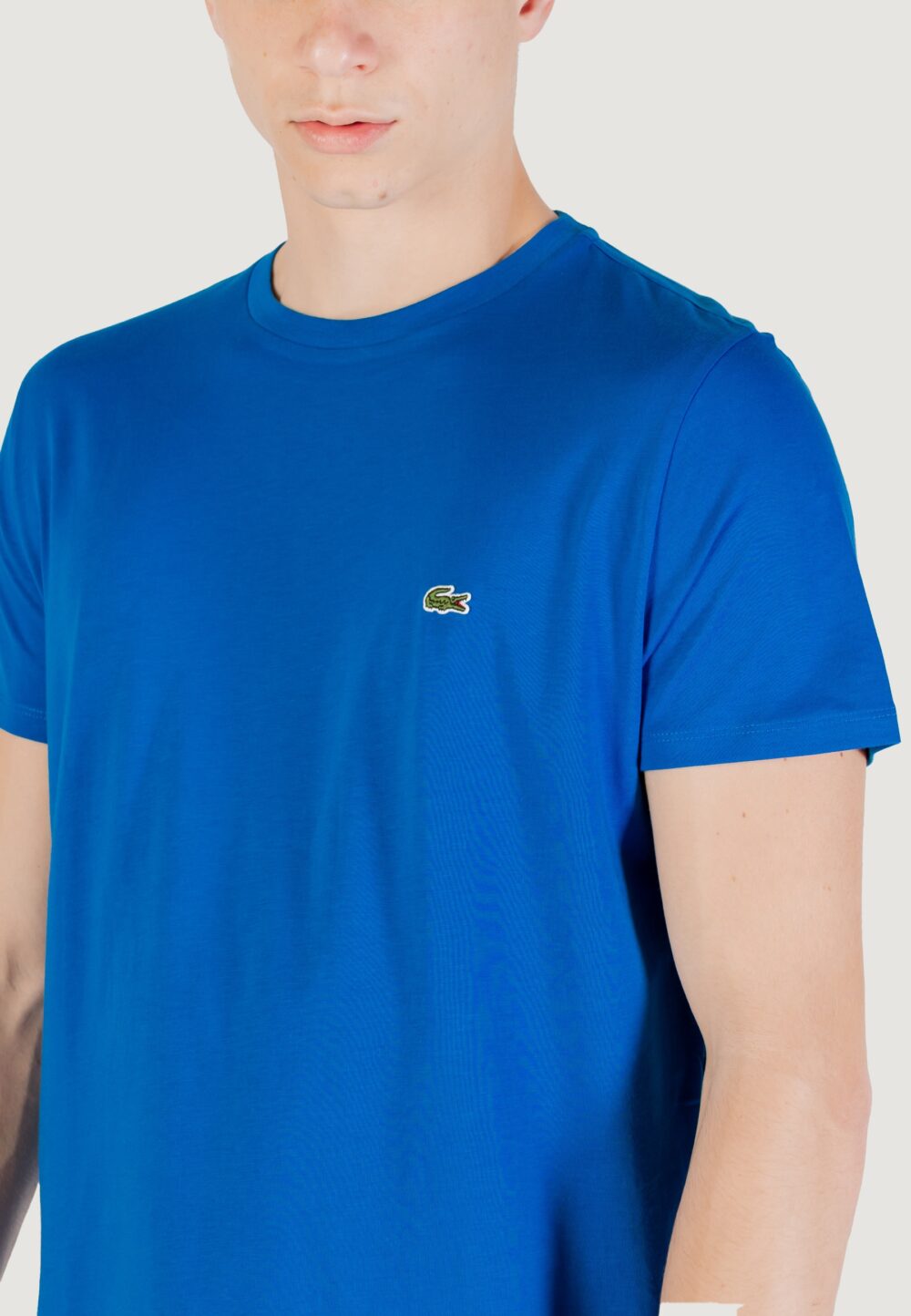T-shirt LACOSTE  Azzurro - Foto 2