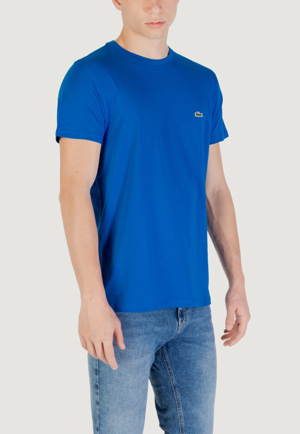 T-shirt LACOSTE  Azzurro - Foto 3