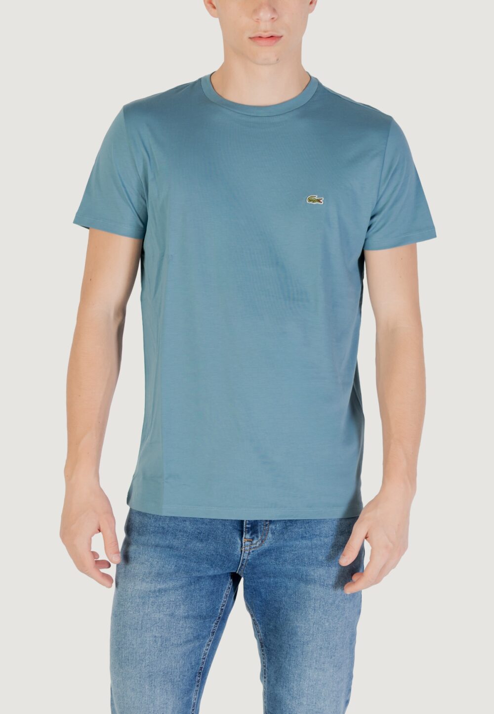 T-shirt LACOSTE  Indigo - Foto 1