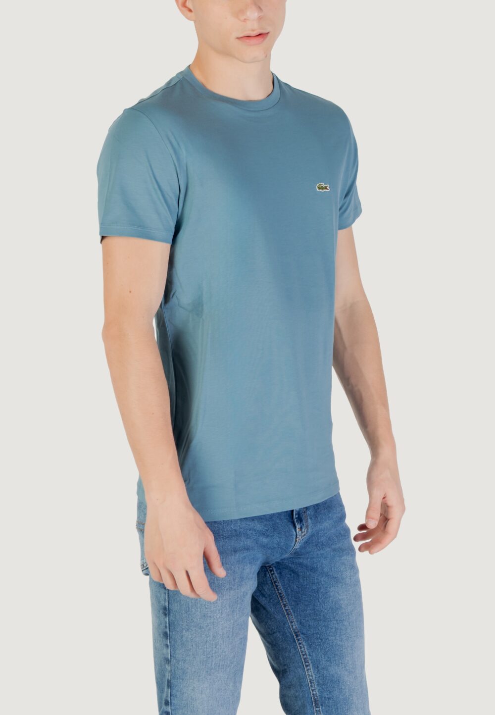T-shirt LACOSTE  Indigo - Foto 3
