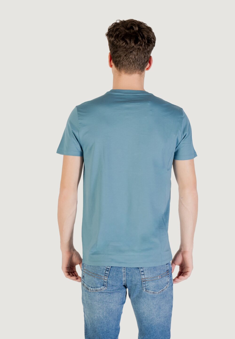 T-shirt LACOSTE  Indigo - Foto 5