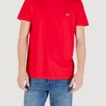 T-shirt LACOSTE  Rosso - Foto 1