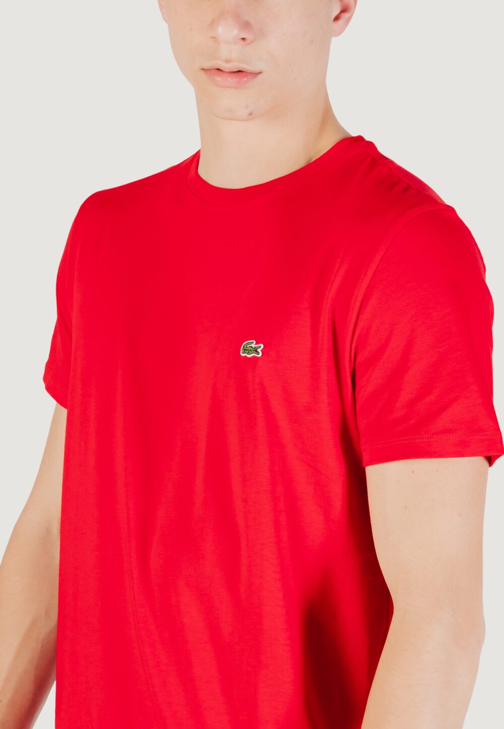 T-shirt LACOSTE  Rosso - Foto 2