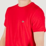 T-shirt LACOSTE  Rosso - Foto 2
