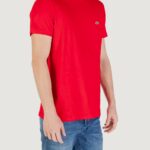 T-shirt LACOSTE  Rosso - Foto 3