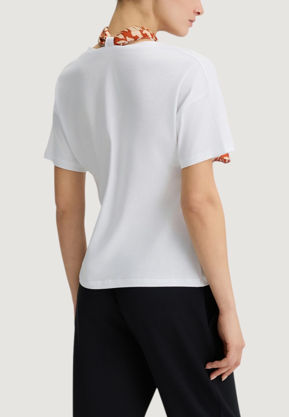 T-shirt Liu-Jo MODA M/C Bianco - Foto 5