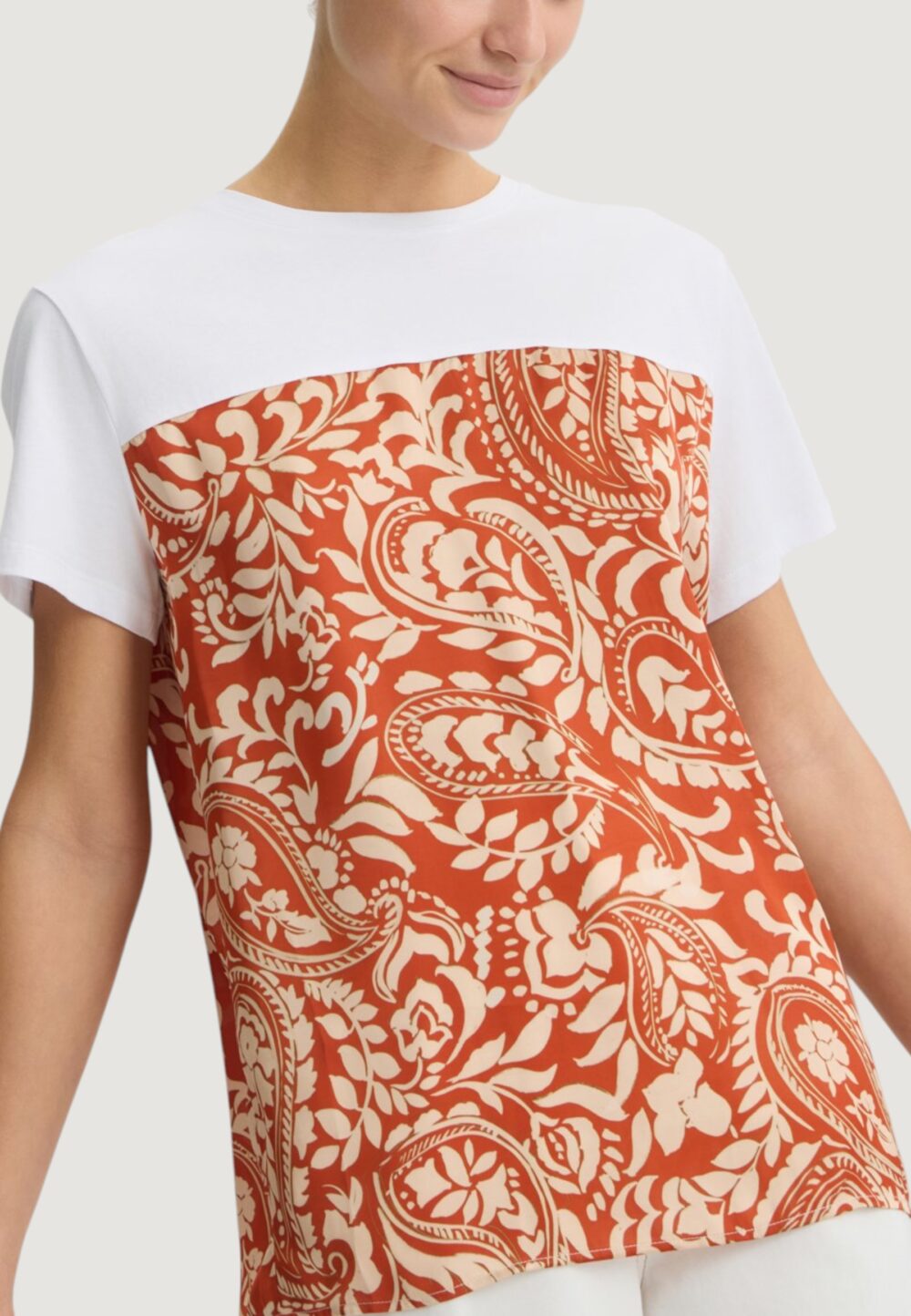 T-shirt Liu-Jo MODA M/C Bianco - Foto 2