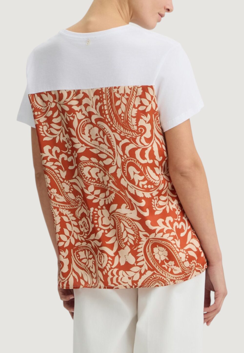 T-shirt Liu-Jo MODA M/C Bianco - Foto 5
