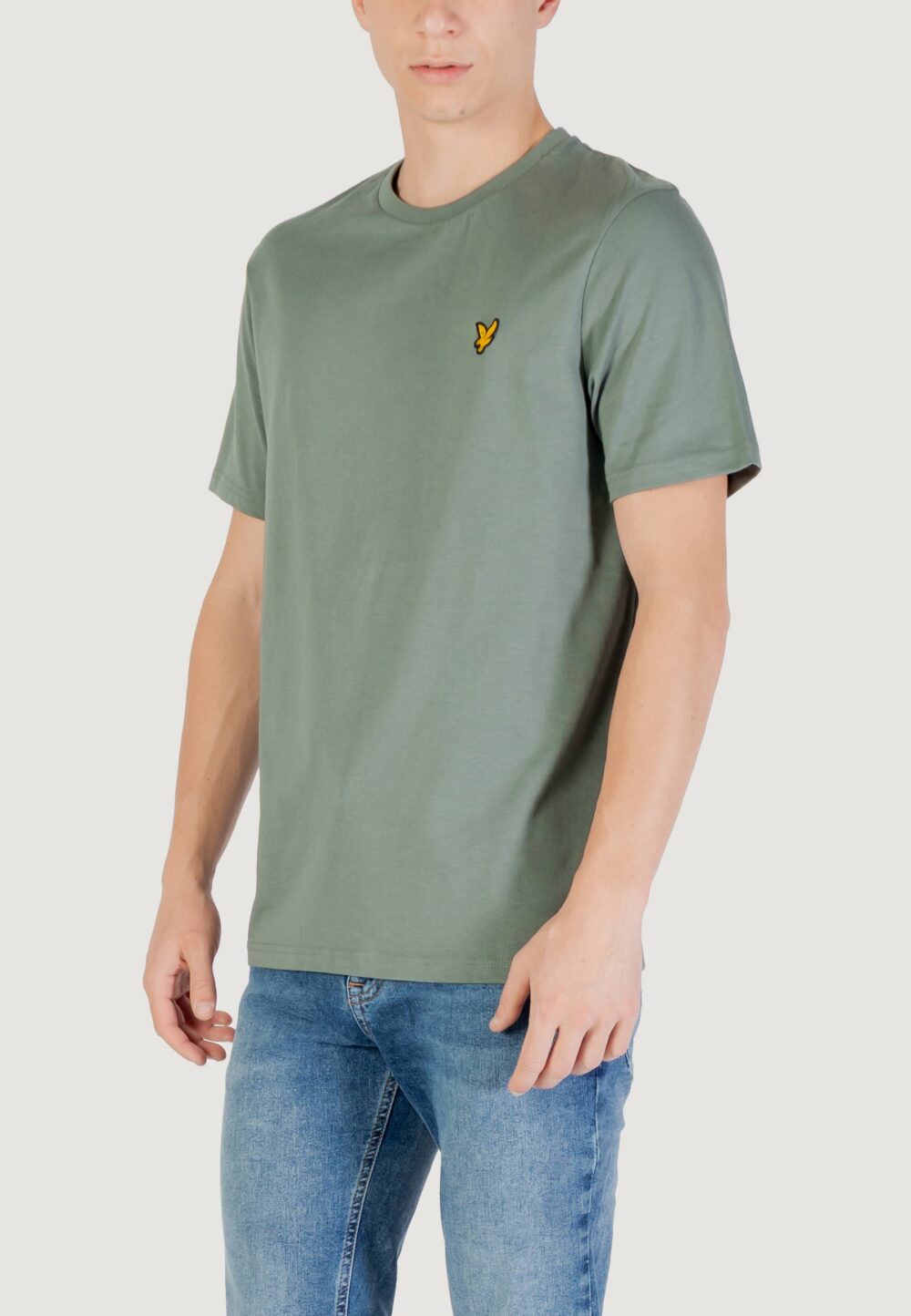 T-shirt Lyle & Scott  VERDE SALVIA - Foto 4