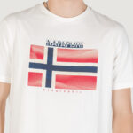 T-shirt Napapijri S-LARI SS Bianco - Foto 2