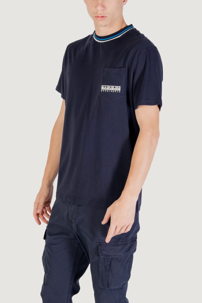T-shirt Napapijri S-MURLO SS Blu – NP0A4IEJ
