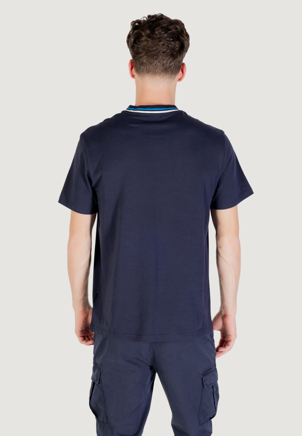 T-shirt Napapijri S-MURLO SS Blu - Foto 4