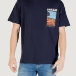 T-shirt Napapijri S-VALDOR SS Blu - Foto 1