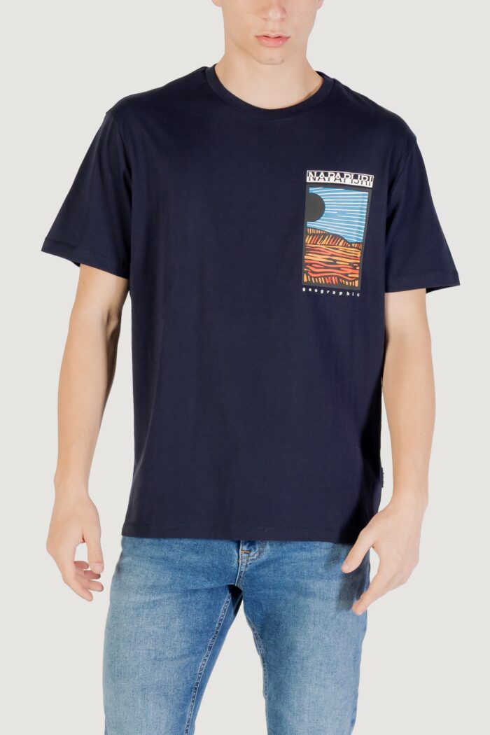 T-shirt Napapijri S-VALDOR SS Blu – NP0A4IE61761