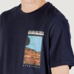 T-shirt Napapijri S-VALDOR SS Blu - Foto 2