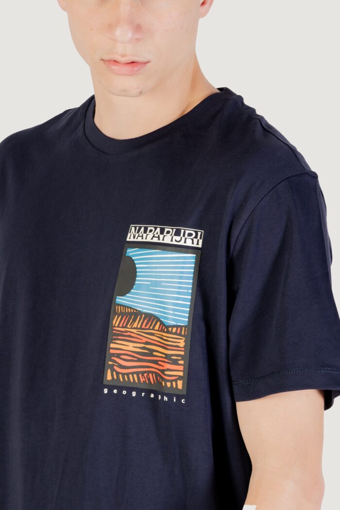 T-shirt Napapijri S-VALDOR SS Blu – NP0A4IE61761