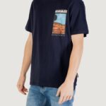 T-shirt Napapijri S-VALDOR SS Blu - Foto 4