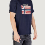 T-shirt Napapijri S-LARI SS Blu marine - Foto 3